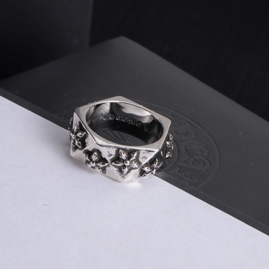 Chrome Hearts Flower Ring
