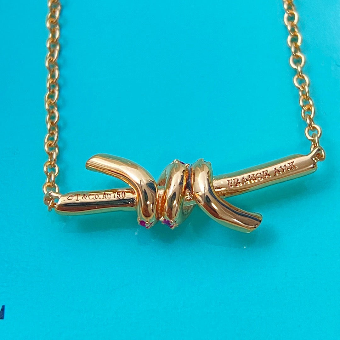 Tiffany Knot Necklace