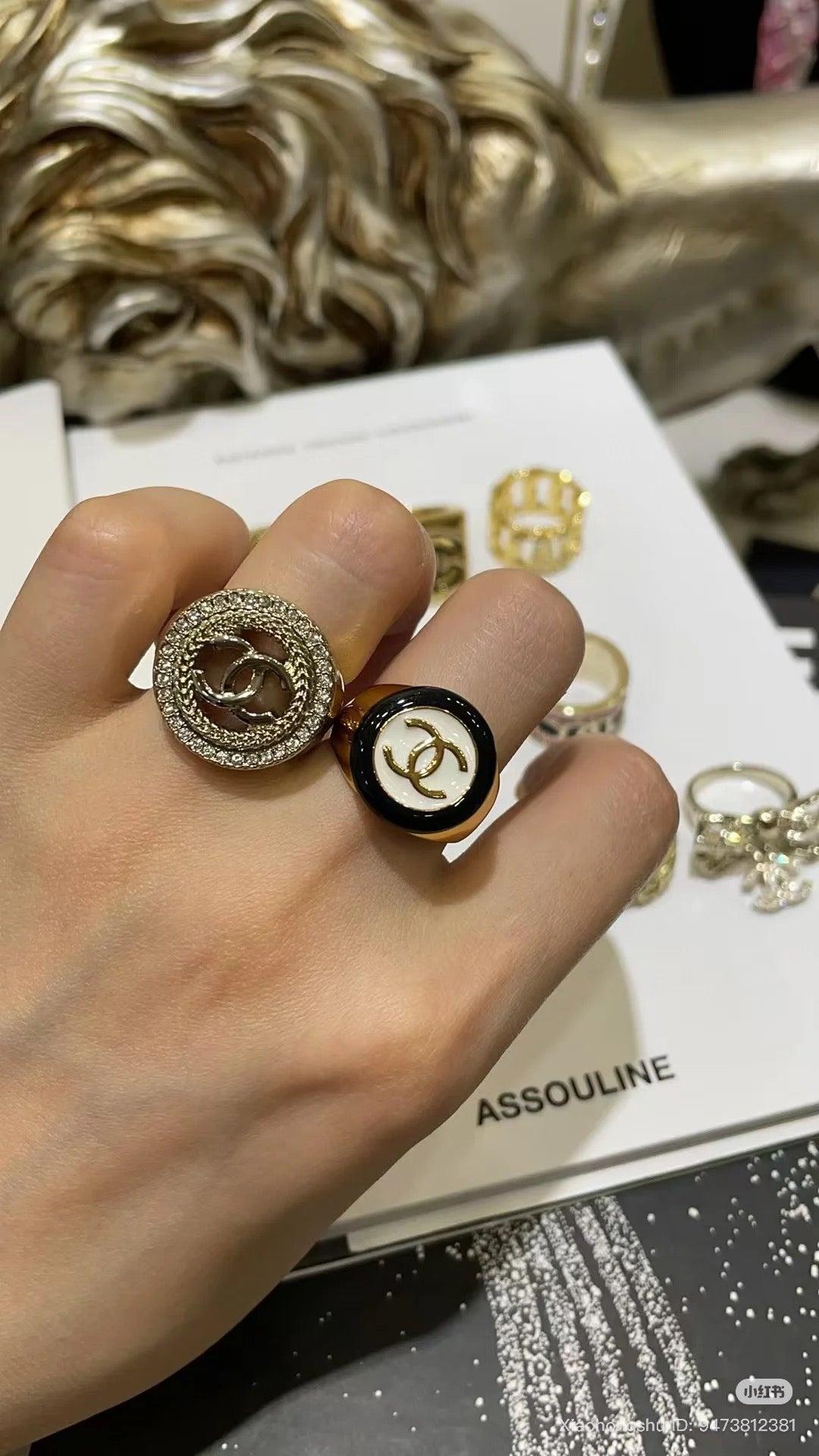 Chanel 24K Ring