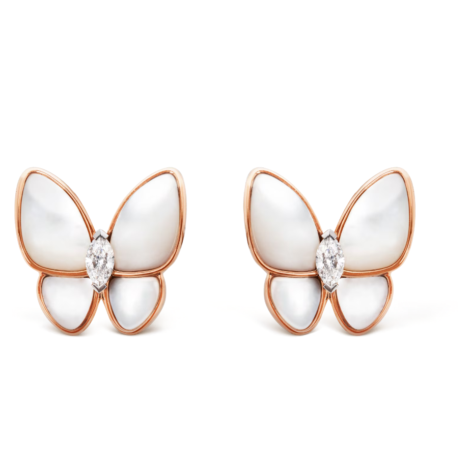 Two Butterfly Earrings