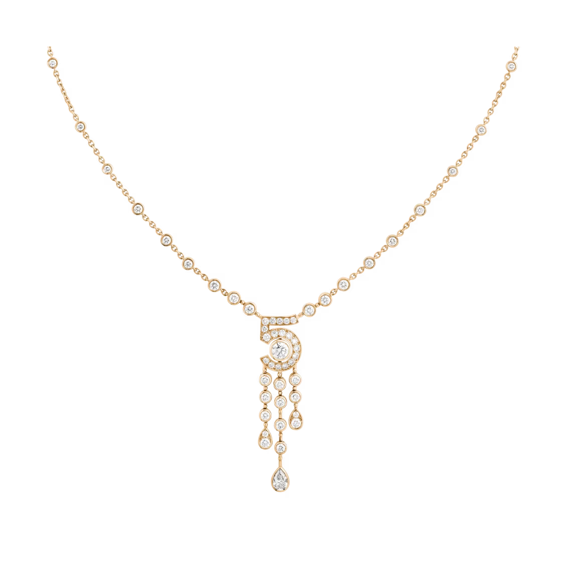 Chanel Eternal N°5 Necklace Diamonds