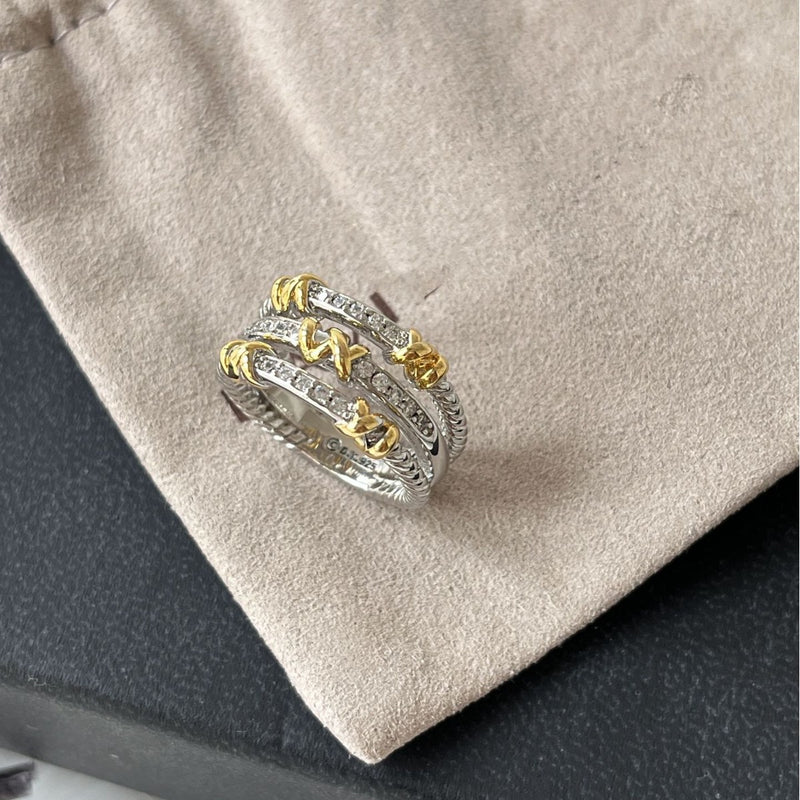 David Yurman Three Layers Ring