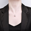 Pony Moissanite Necklace