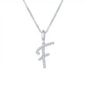 Initial Moissanite Necklace
