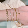 Silver Cuban Stacking Bracelet