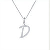 Initial Moissanite Necklace