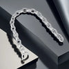 Stylish Full Moissanite Chain Link Bracelet