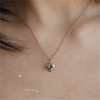 Heart Pendant Star Necklace