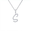 Initial Moissanite Necklace