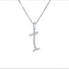 Initial Moissanite Necklace