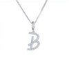 Initial Moissanite Necklace
