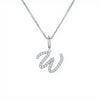 Initial Moissanite Necklace