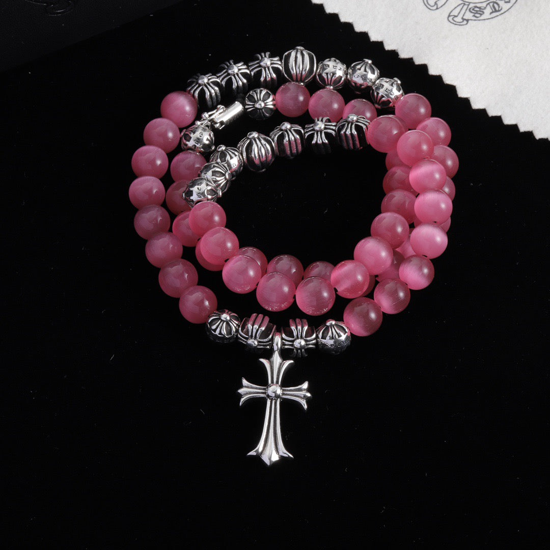 Chrome Hearts Bead Necklace