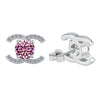 Chanel Colored Moissanite Earrings