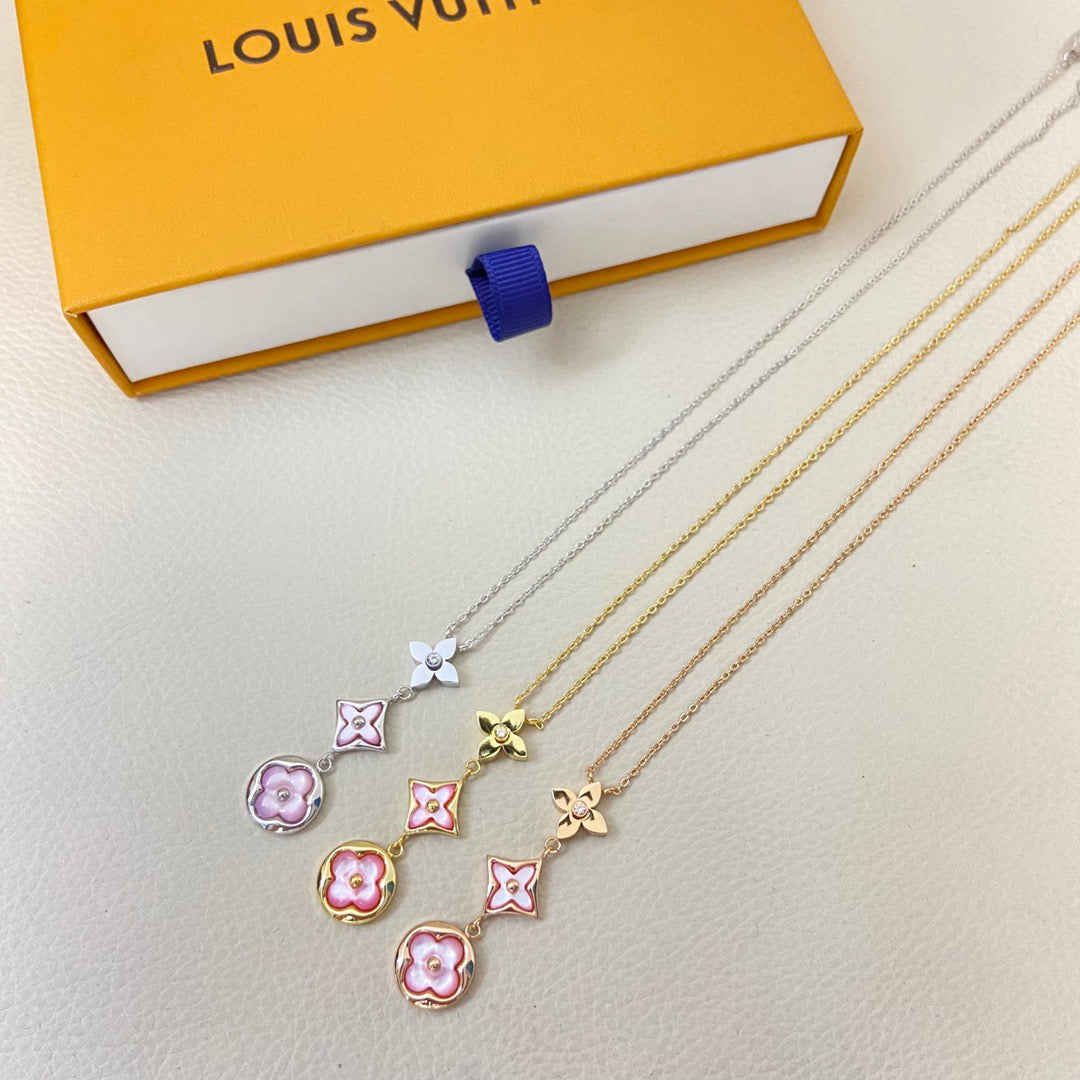 LV Flower Necklace
