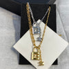 Celine Triumphal Arch Pendant Necklace