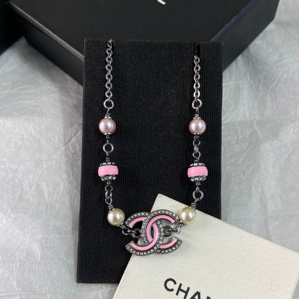 Chanel Pink Choker
