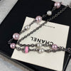 Chanel Pink Bowknot Sweater Chain