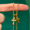 Chrome Hearts Double Cross Necklace
