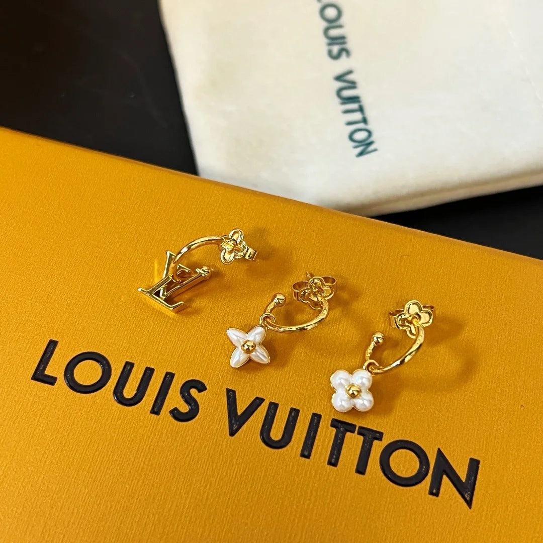LV Flower Earrings
