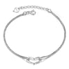 Heart Pendant Bracelet