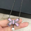 Chanel Bowknot Pendant Necklace