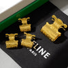 Celine Arc de Triomphe Hair Claw (1pc Big & 1pc Small, 2pcs Total)