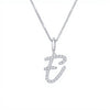 Initial Moissanite Necklace