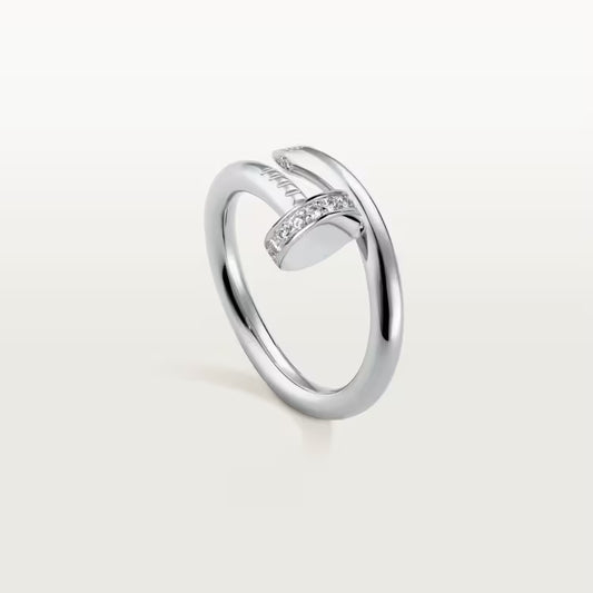 Cartier Juste Un Clou Ring, Classic Model, Diamonds