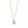 Tiffany Return to Tiffany Pendant w/Chain 18k Yellow Gold No Gemstone Mini