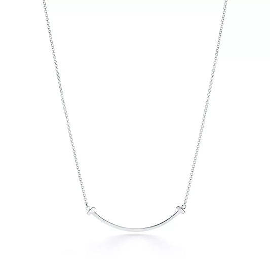 Tiffany T Smile Pendant Necklace