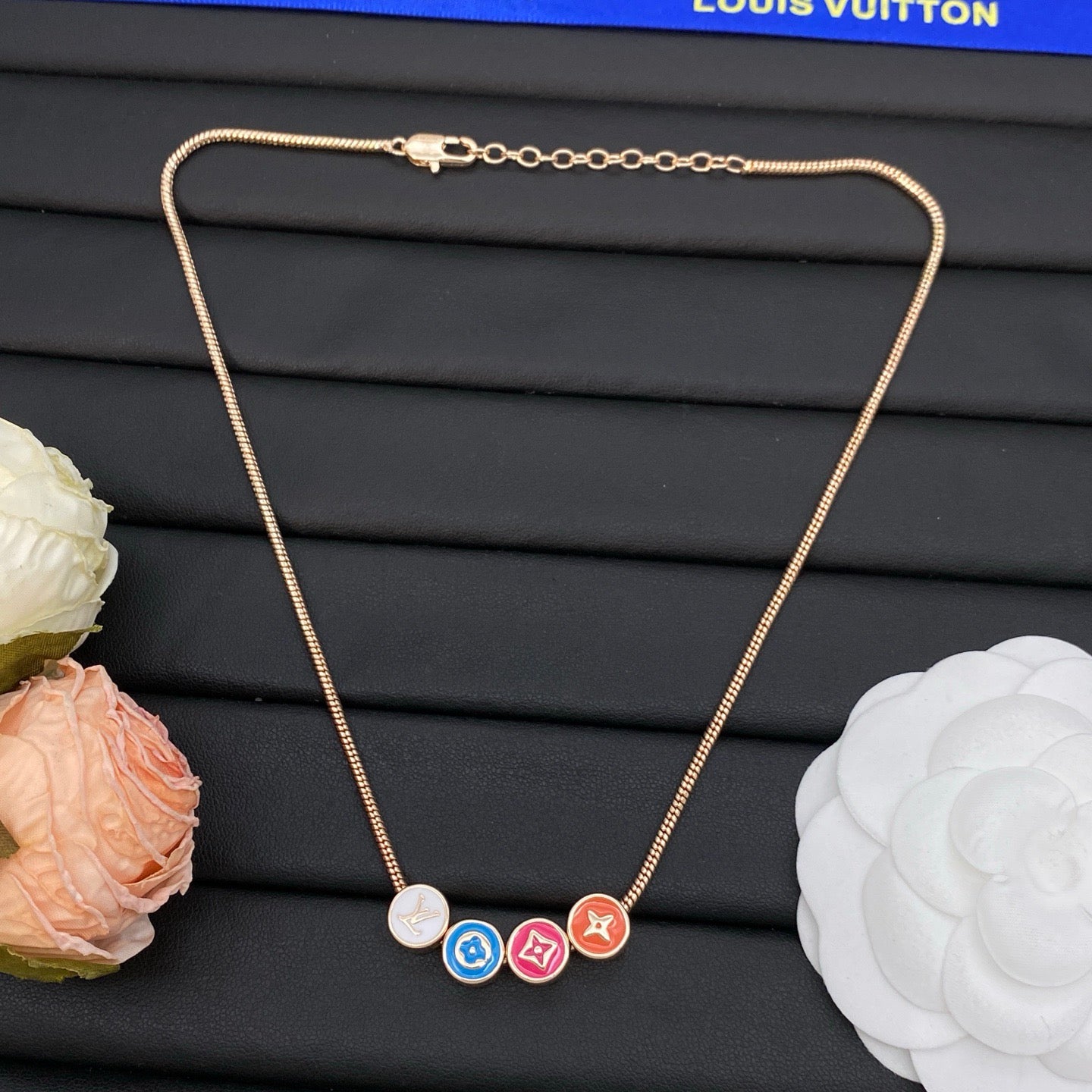 LV Charm Necklace