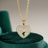 Lightning Love Pendant Moissanite Necklace