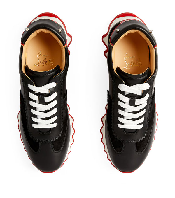 Christian Louboutin Loubishark Calfskin Sneakers