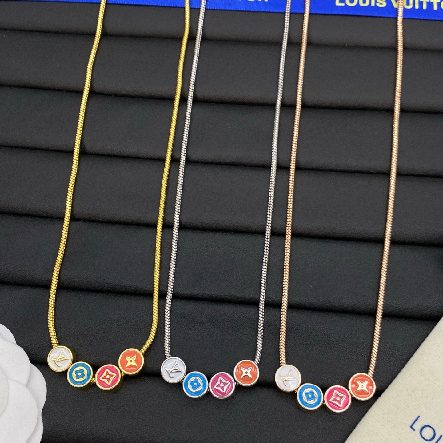 LV Charm Necklace