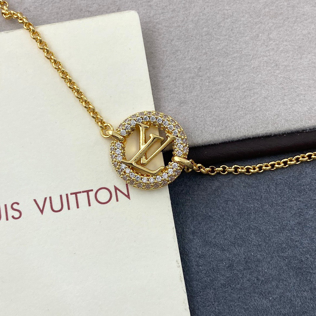 LV Letter Bracelet