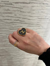 Chanel Denim Ring