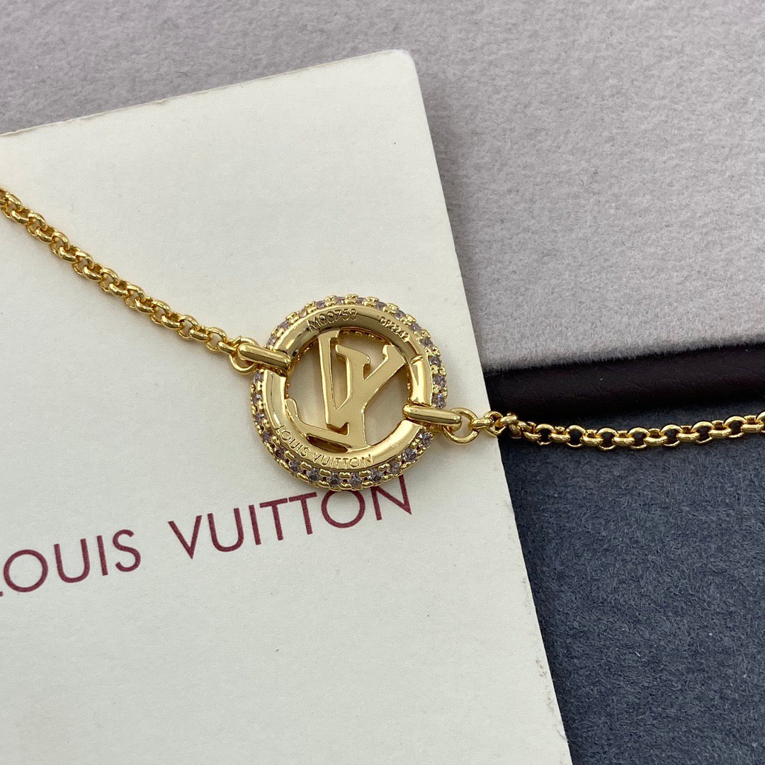 LV Letter Bracelet
