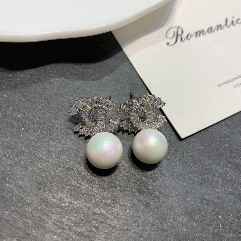 Chanel Pearl Earrings
