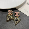Chanel Heart Earrings