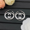 Gucci Silver Hoop Earrings
