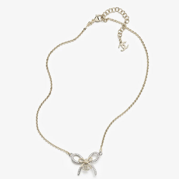 香奈儿双结项链手链耳环