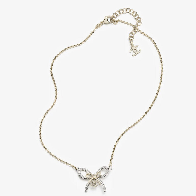 香奈儿双结项链手链耳环