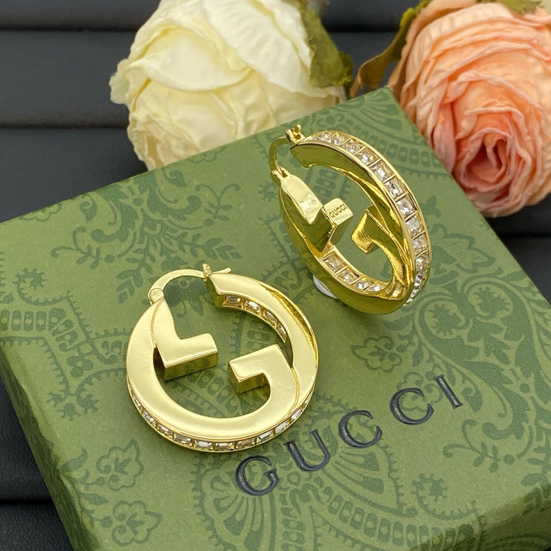 Gucci 金钻耳环