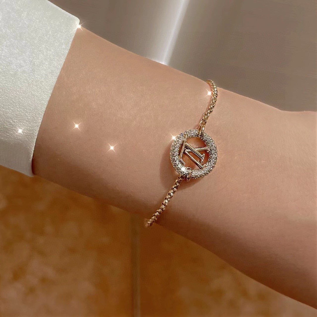 LV Letter Bracelet