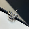 Chanel Bowknot Diamond Earrings