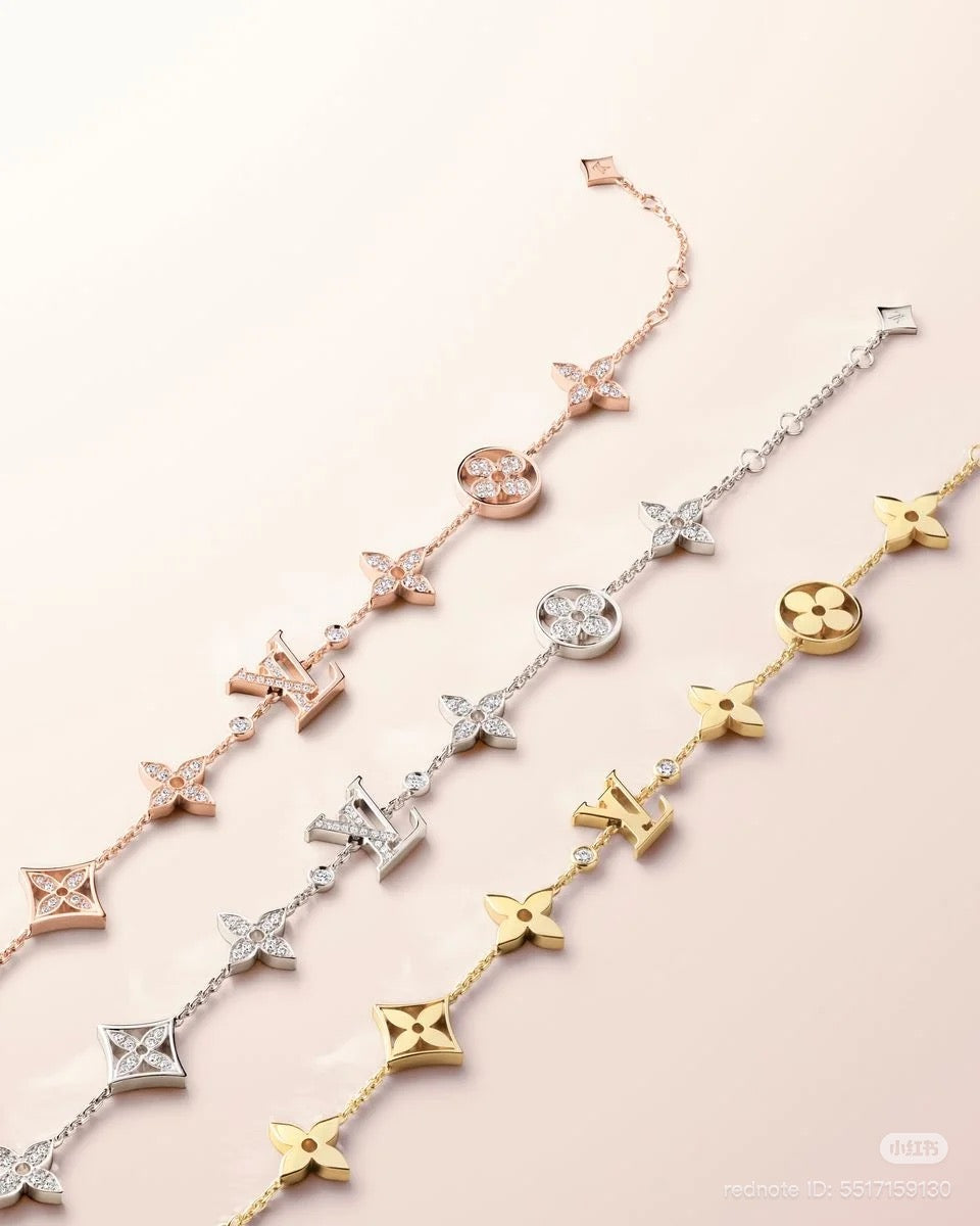 LV Idylle Blossom Necklace Bracelet