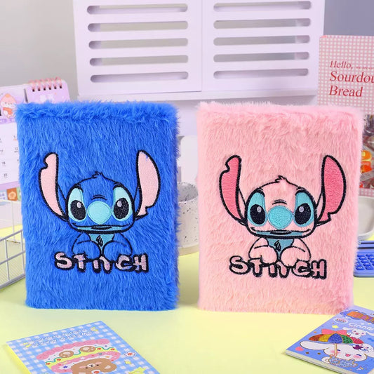 Stitch Fluffy Notebooks