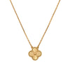 VCA  5 Motifs Bracelet Necklace Earrings Guilloche 18K Yellow Gold