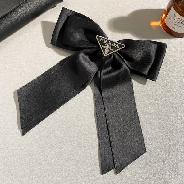 Prada Bow Tie Hair Clip